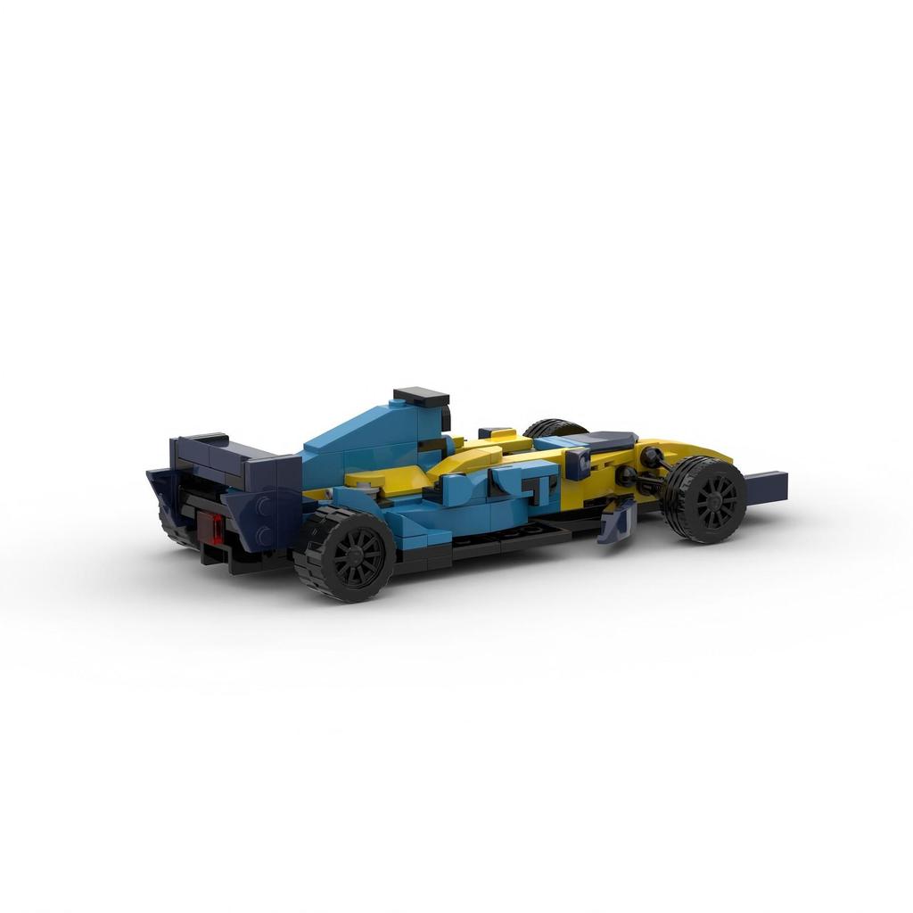 Совместимо с Строительными блоками MOC Формула 1 82098 F1 Leilai R25 Строительные блоки Сборные игрушки