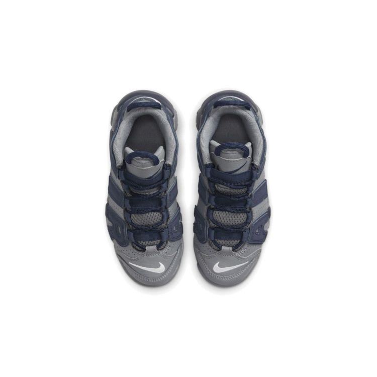 Nike Air More Uptempo PS Холодный серый Полуночный синий Детские кроссовки Белый DM3318-009