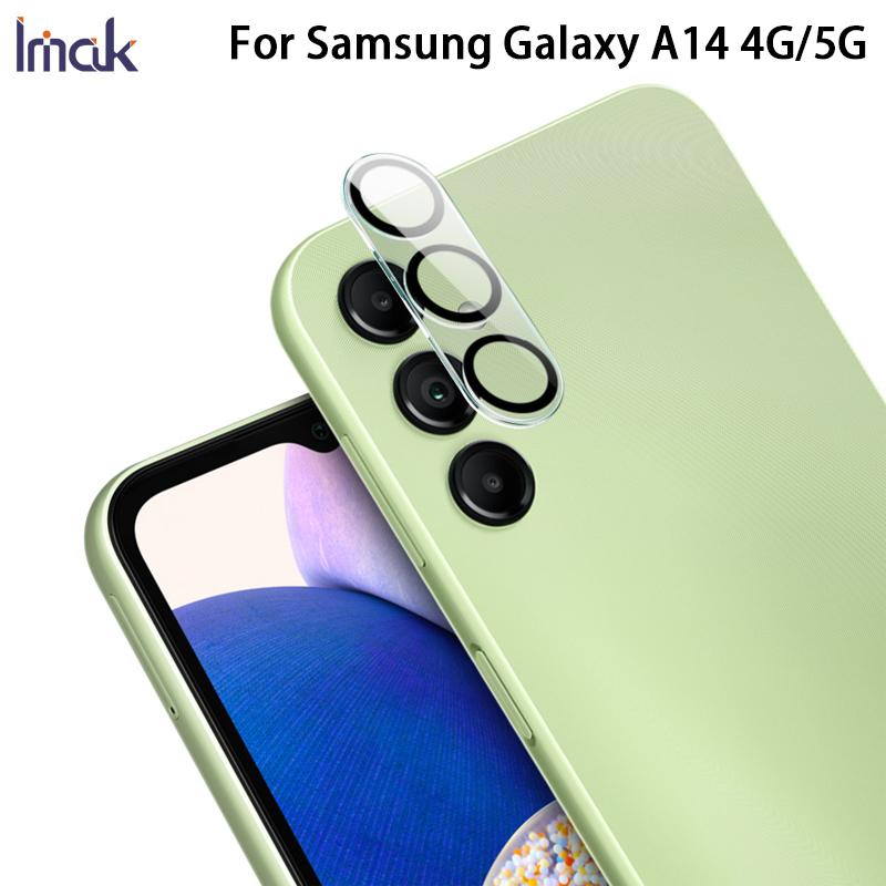 Для Samsung Galaxy A14 4G 5G стекло IMAK высокой четкости интегрированная стеклянная пленка для объектива черный глаз дизайн