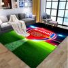 Arsenal F.C Pattern Rug, Indoor/Outdoor Mat, for Picnic, Gameroom, Bedroom, Office, Living Room, Home Decor Carpet, Birthday Gift