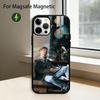 Модный Чехол для Телефона P-Project H-Hail Mary Для iPhone17,16,15,14,13,12,11 Plus,Pro Магнитный Для Magsafe Беспроводной Зарядки