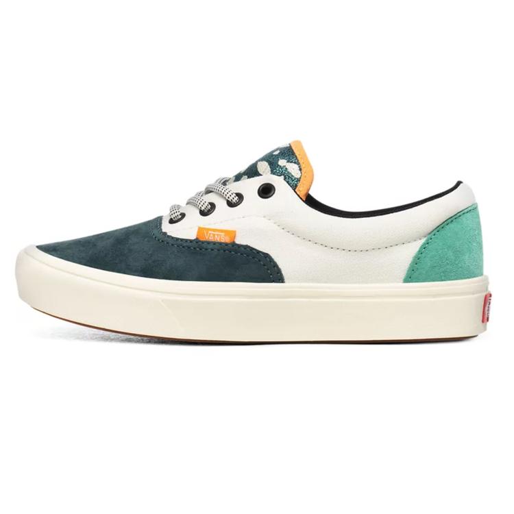 Vans Багз Банни Comfycush Era Ретро Низкие Повседневные Скейтбордические Кроссовки Унисекс Бело-зеленые VN0A3WM9WWF