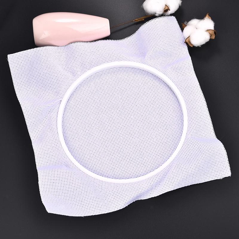 Швейный инструмент, круглые деревянные цветные пяльцы, набор рамок для вышивки, пластиковая вышивка