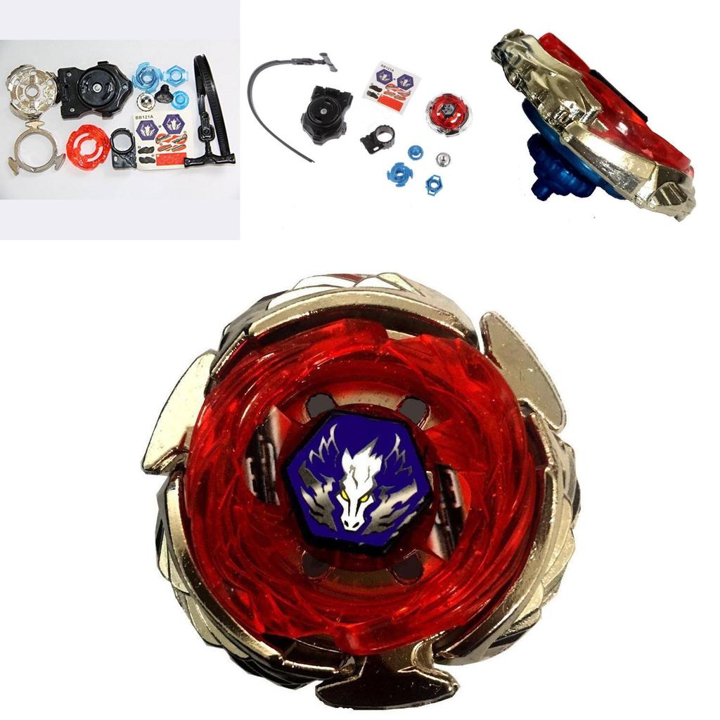 New Pcs 6 2017 Beyblade 4d5d Fusion Top Metal Master Rapidity Launcher Fight