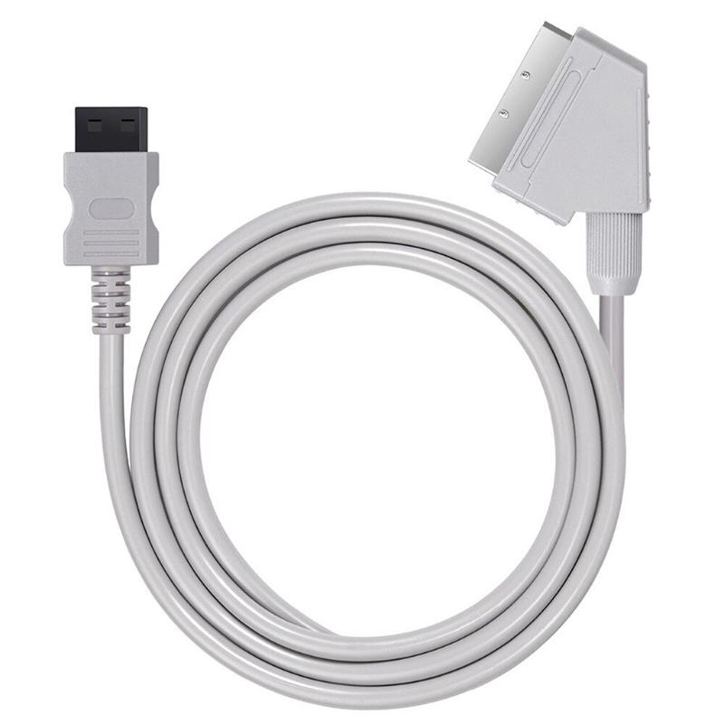 1,8 м RGB Scart Видео ТВ AV Шнур Кабель для Видео Игры