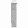 Radiator Cover Concrete Grey 152 x 19 x 81.5 cm Engineered Wood