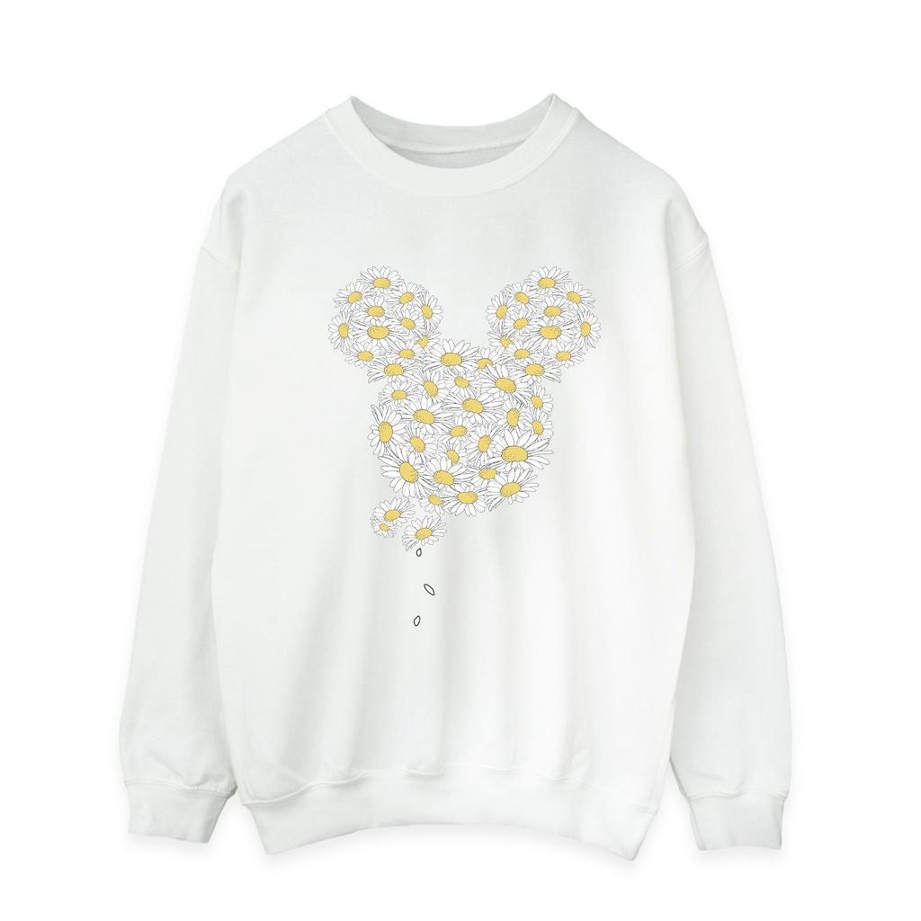 Mickey Mouse Mens Chamomile Head Sweatshirt