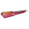 Hair Straightener Waterproof Constant Temperature Adjustable Ceramic Flat Iron Rose Red