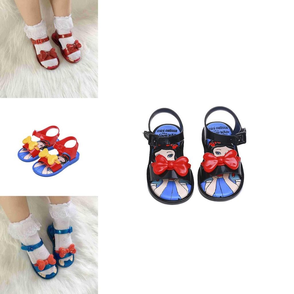 Восхитительные детские сандалии Mini Melissa Белоснежка с очаровательной тематикой принцесс