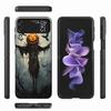 Человек-Тыква на Хэллоуин Здесь Чехол для Телефона Для Samsung Z Flip 6 7 5G Z Flip 5 Galaxy Z Flip 3 4 5G ZFlip Ударопрочный Жесткий Чехол TPU
