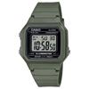 Casio 50м водонепроницаемый Кварцевый смоляной ремешок мужской и женский одинаковый стиль серый циферблат W-217H-3AVDF