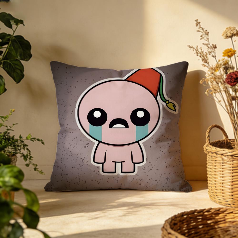 Стильная наволочка The Binding of Isaac Универсальная двусторонняя наволочка Подходит для дивана, кровати, автомобиля Ежедневный декор