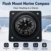SILVA70P Встраиваемый морской компас, 30° крена, магнитный навигационный компас С шаблоном для сверления для яхты, автодома, лодки