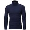 Men's Warm T-shirt Long Sleeved Warm Top Winter Sweater Warm Sports Shirt Casual Underwear High Neck Shirt Sports Top Sports Shirt