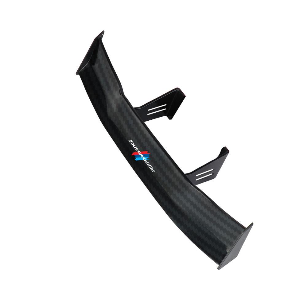 Спойлер на крышку багажника в стиле GT, под карбон, мини-крыло, маленькая модель, украшение, автоаксессуары, стайлинг автомобиля, для BMW M E46 Performance