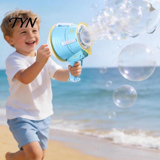 Portable Toy for Camping Handheld Air Cannon Toy, Single Shot Vortex No Fun Outdoor Boys Girls Battery Shooter Blower Prank Games, Yard Activities