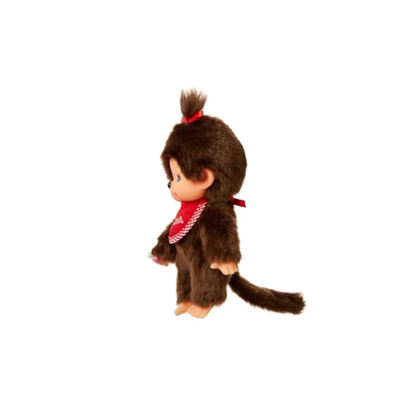Sekiguchi Monchhichi Премиум Стандарт Маленькая Коричневая Девочка 251094 В21.5 x Ш13 x Г7.5см
