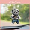 Cute Cartoon Grey Cat Pattern Acrylic Pendant For Vehicle Interior Decor