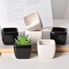MOJY Minimalist Square Mini Flower Pot - 5 Pack