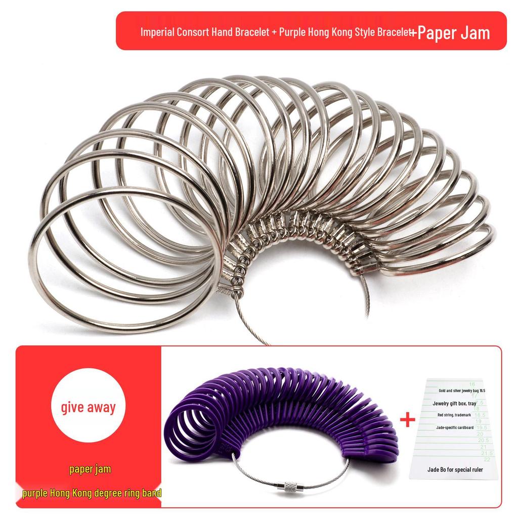 Jade Bangle Sizer and Expander Tool: Circle Measurement and Finger Sizer