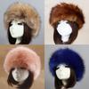 Outdoor Earwarmer Winter Thick Fluffy Faux Fur Women Russian Cap Headband Hat