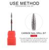 kads 1pc Nail Drill Bit Fine Size Nail Milling Cutter Manicure Tool Nail Gel Polishing Remove Tool