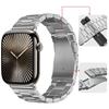 Металлический ремешок для Apple Watch Band 46мм 42мм 44мм 40мм 45мм 41мм Браслет из нержавеющей стали iWatch Серия 10 9 8 7 6 SE2 Ultra 49мм