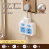 Fair Noon Copper Wireless Converter Night Light & USB Switch Multi-functional Socket Strip