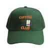 Retro Coffee Club all day everyday Caps Summer Adult Baseball Cap Adjustable with Curved Brim Duckbill Hat Protection Sun Hats