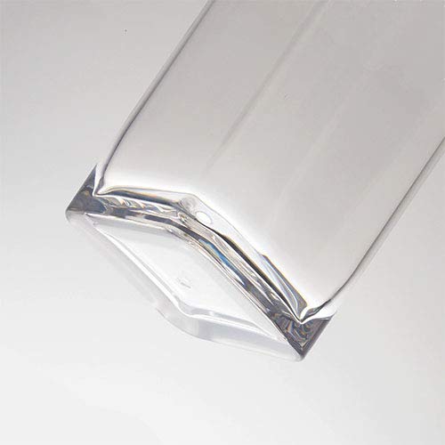 FOYER Небьющаяся ваза, Поликарбонат, Стильная, Высота 30 см, Ширина 10 см, Большая, Номер продукта 2300094