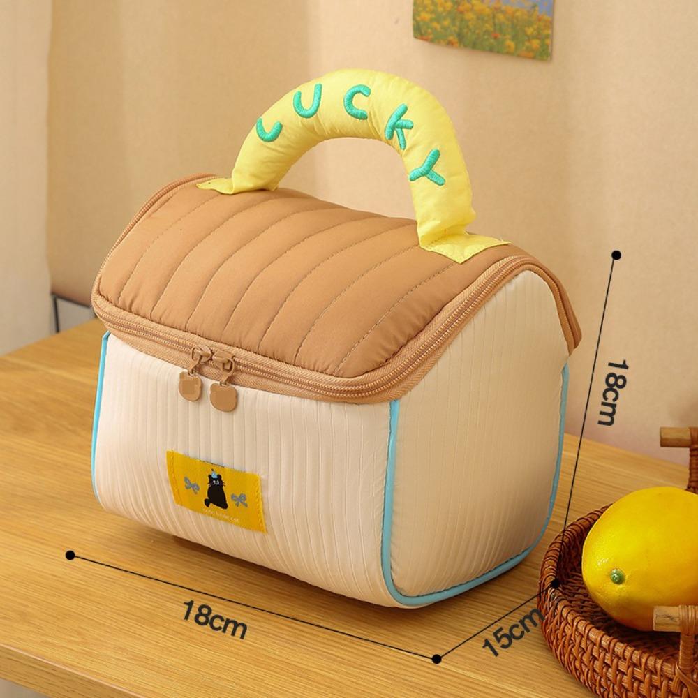 House-shaped Makeup Bag Large Capacity Skincare Storage Bag Creative Travel Washbag  Home