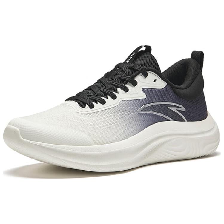 Anta Shen Xing LITE Fabric Breathable And Lightweight Low top Casual Running Shoes Men's White Black 112437761R-1