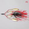 Lunker Spinner Baits Hard Fishing Lure 23G Noisy Buzz Rotating Blade Bubble Vibration Tandem Spin Willow Bass Trout Perch Pike