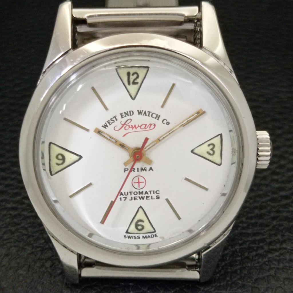 Б/У АВТОМАТИЧЕСКИЕ ЧАСЫ WEST END CO SWISS MENS С БЕЛЫМ ЦИФЕРБЛАТОМ a432191-2