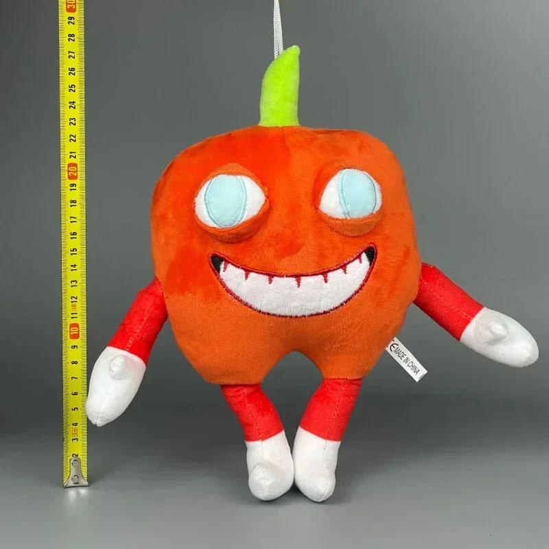 Pizza Tower Plush Toy Ms.Lemons and Mr.Tomatos Peppino Stuffed Dolls Fruits Vegetable Pepper Plushie Figure Kids Christmas Gifts