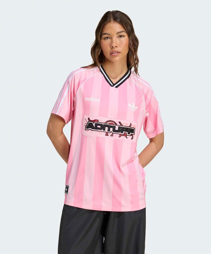 Футбольная футболка Adidas с бусинами - Розовый / Kd2272
