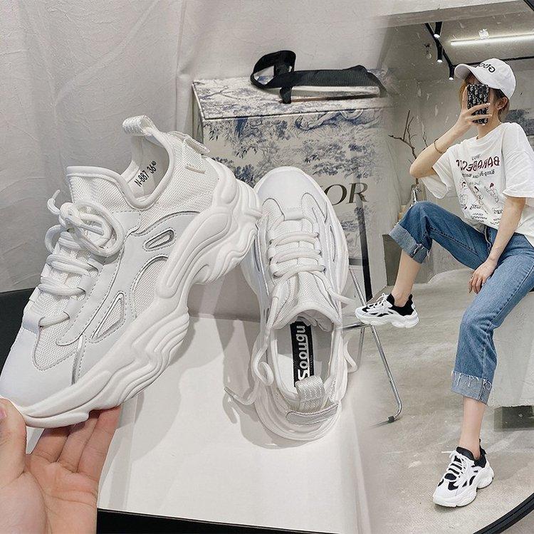 Повседневные кроссовки женские туфли на платформе спортивная обувь для увеличения роста удобная обувь для бега женская вулканизированная обувь Zapatillas Mujer