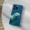 Cool Animal Polar Bear For iPhone 16,13,12,11,17,14,15,Pro,Max,Plus,X,XS,XR,SE,Mini Transparent Soft silicone Case