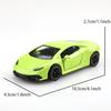 (Упакованный) 1:43 SVJ Легкосплавный гоночный автомобиль с инерционным механизмом, классный 1:Машинка-инерционка из сплава, масштаб 43, детская игрушка.