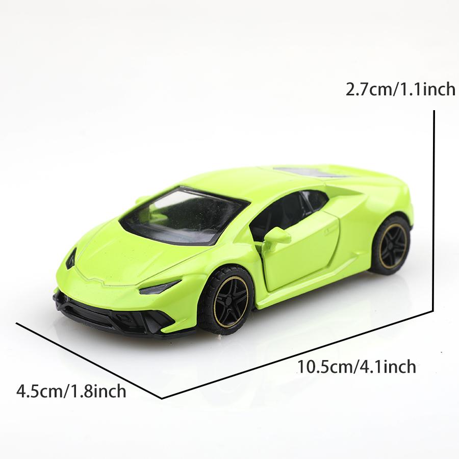(Упакованный) 1:43 SVJ Легкосплавный гоночный автомобиль с инерционным механизмом, классный 1:Машинка-инерционка из сплава, масштаб 43, детская игрушка.