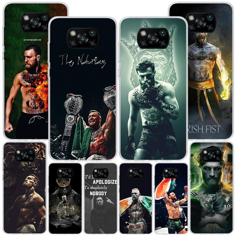 Чехол для телефона Conor McGregor для Xiaomi Poco X5 X6 X7 Pro X4 Gt F7 Ultra M8 M7 Redmi 15C 15 13C 13 12C 12 Уникальный чехол Coque Poco X