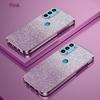 Plating Bling Glitter Shiny Phone Case For Motorola Moto E6S E61 E7 Plus E13 E20 E22 E22i E23 Edge 20 30 Protective Back Cover