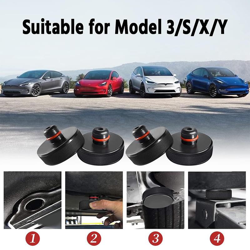 For Tesla Lifting Jack Pad Adapter Tool for Tesla Model 3/Y/S/X 2017-2026 Accessories Model Y Juniper Model 3 Highland Tools