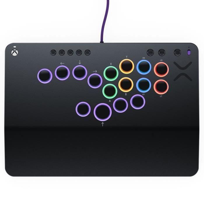 Manette de combat sans levier - Xbox - Victrix Pro KO Leverless Fight Stick - Gris