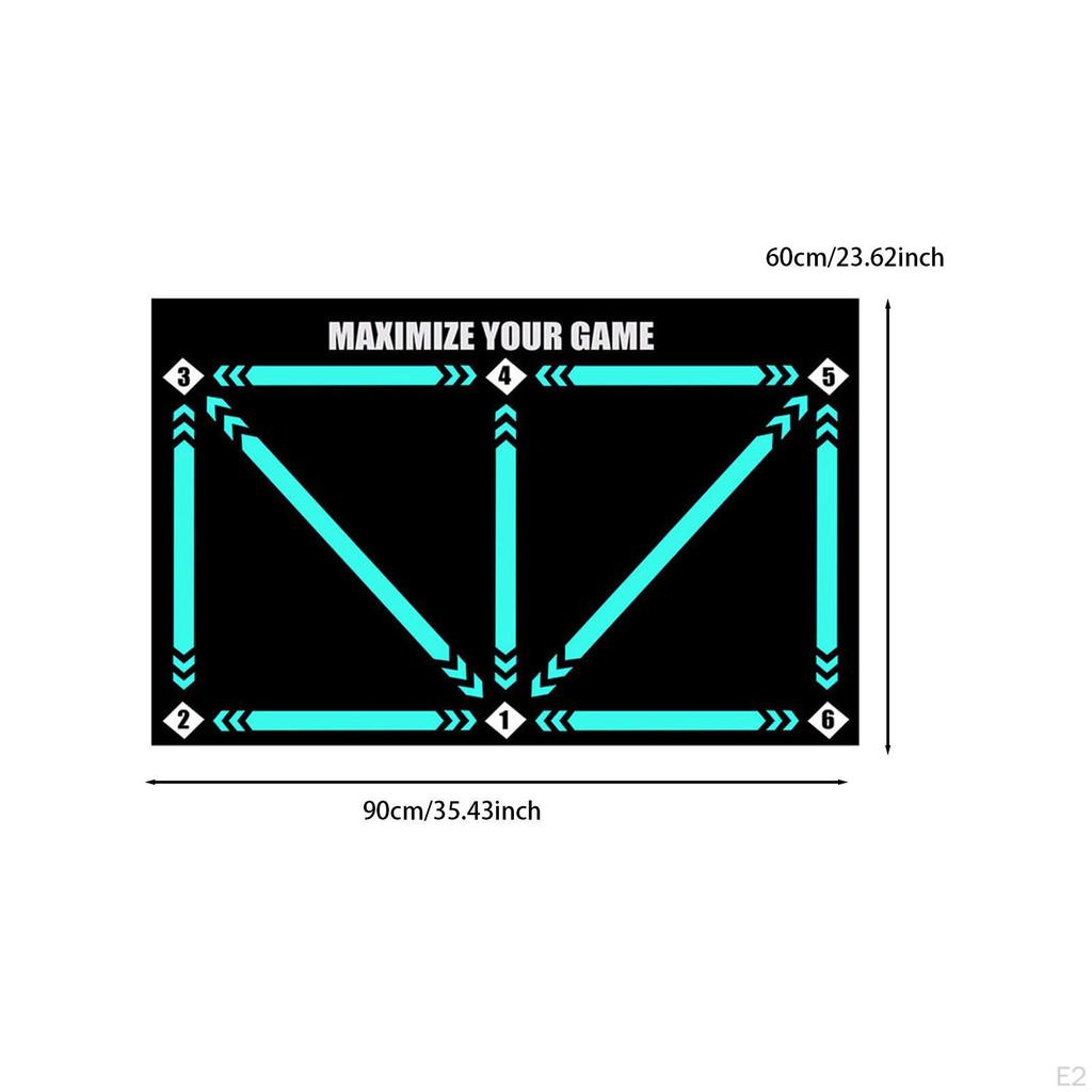 Футбольный тренировочный коврик, футбольное оборудование, портативный износостойкий амортизирующий нескользящий