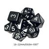 Набор многогранных кубиков - D4 D6 D8 D10 D12 D20 Dungeons-Dragons-DND-RPG-MTG-Настольная игра