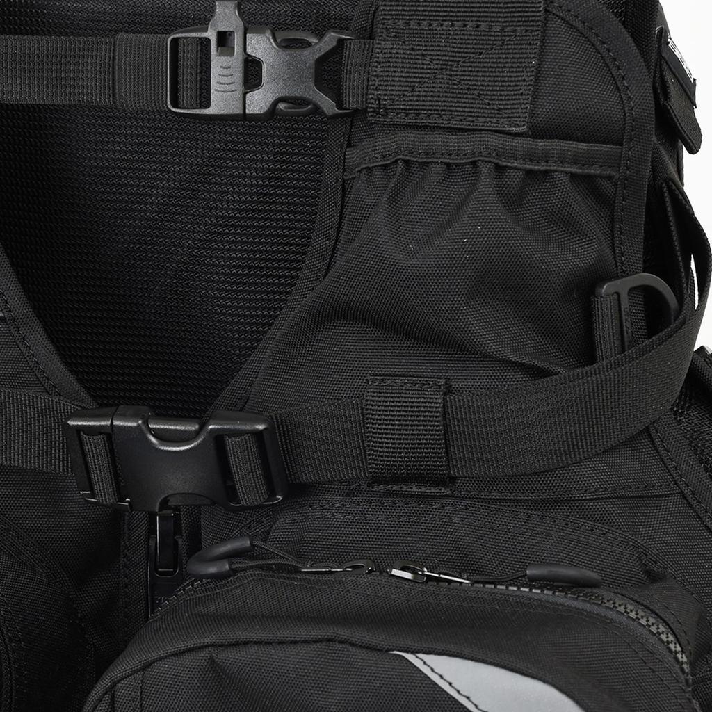 Жилет для рыбалки RBB Extreme Tide Game Vest полностью черный [Soujin]