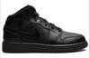 Jordan 1 Ретро Мид GS Черный 554725-044