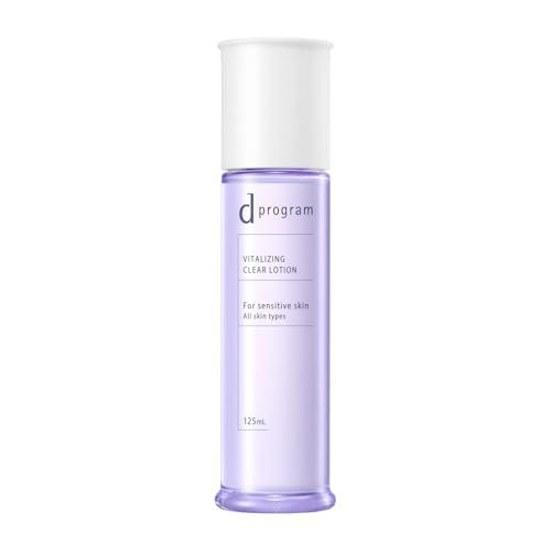 d program Vitalizing Clear Lotion EX 125mL Toner MilkLotion type Fragrance-free Delicate Moisturizing Skin roughness prevention Focus on skin-friendly