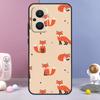 Мультяшные лисы Животное Чехол Для OPPO Reno 11 F 12F 13F 14F 10 12 13 14 Pro 7 8 Lite OPPO Find X9 X6 X5 X8 Pro Чехол